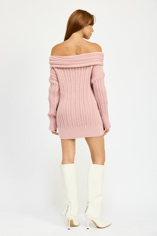 Lily Off The Shoulder Sweater