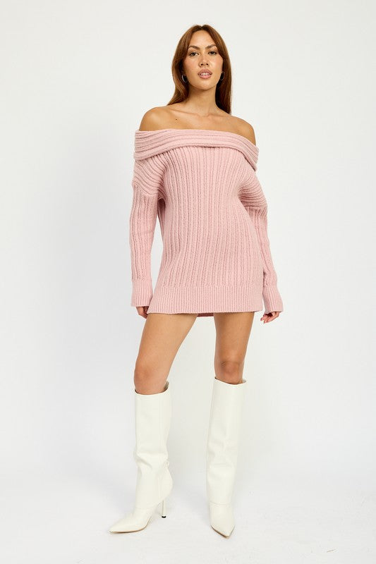 Lily Off The Shoulder Sweater