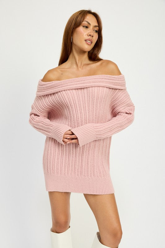 Lily Off The Shoulder Sweater