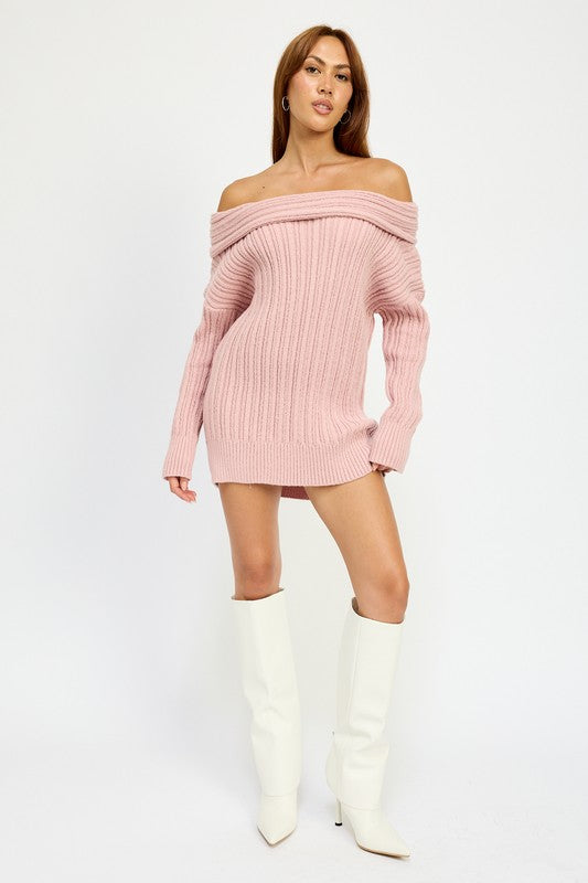 Lily Off The Shoulder Sweater